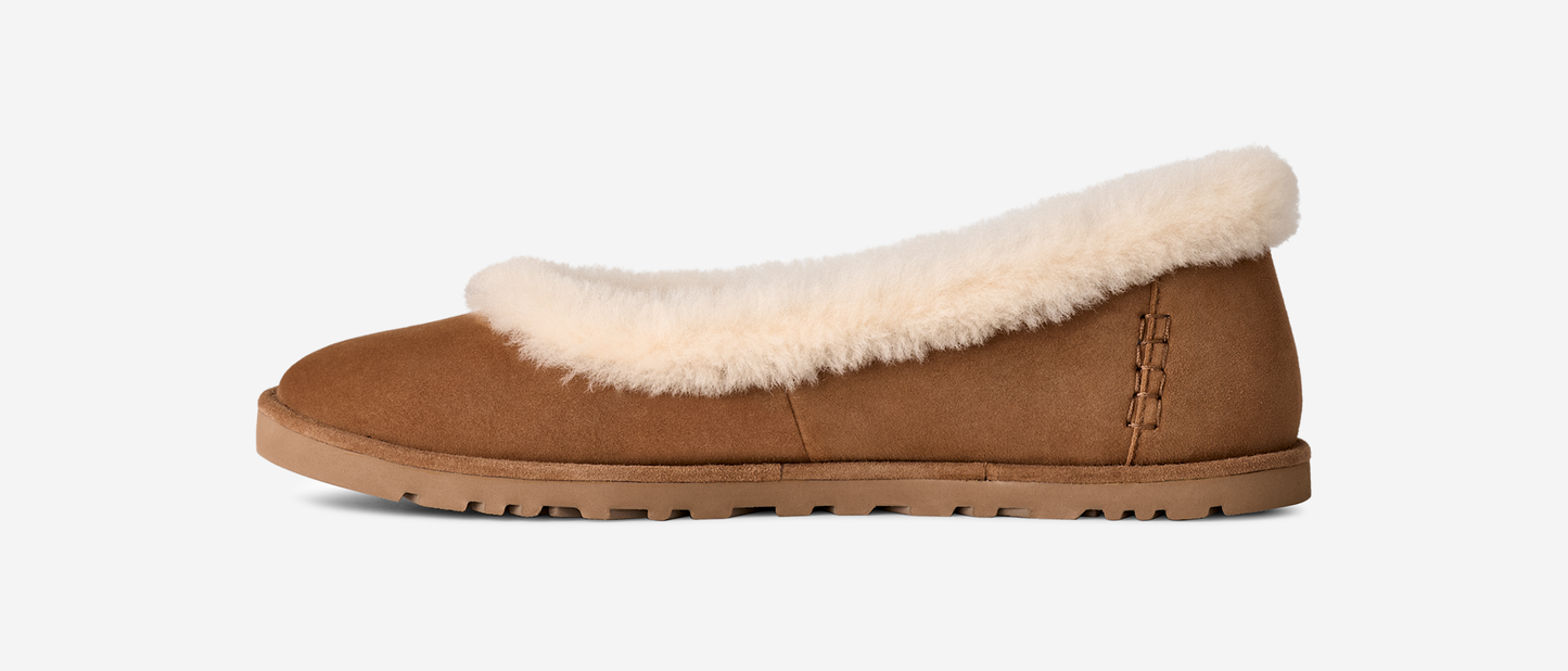 UGG Zora Ballet Flat Chestnut (Women's)