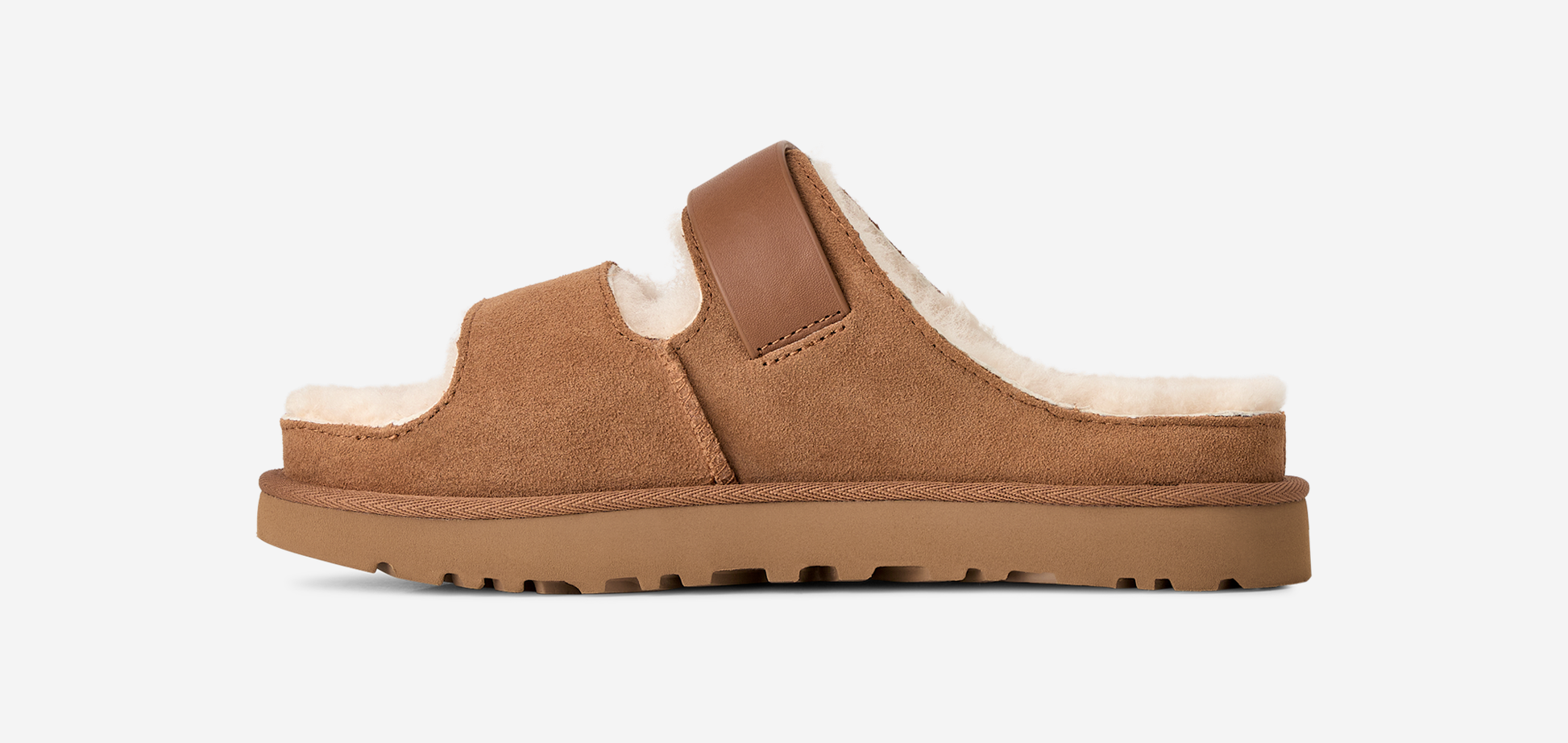 UGG Greenport Strap Slide Chestnut (Women's)