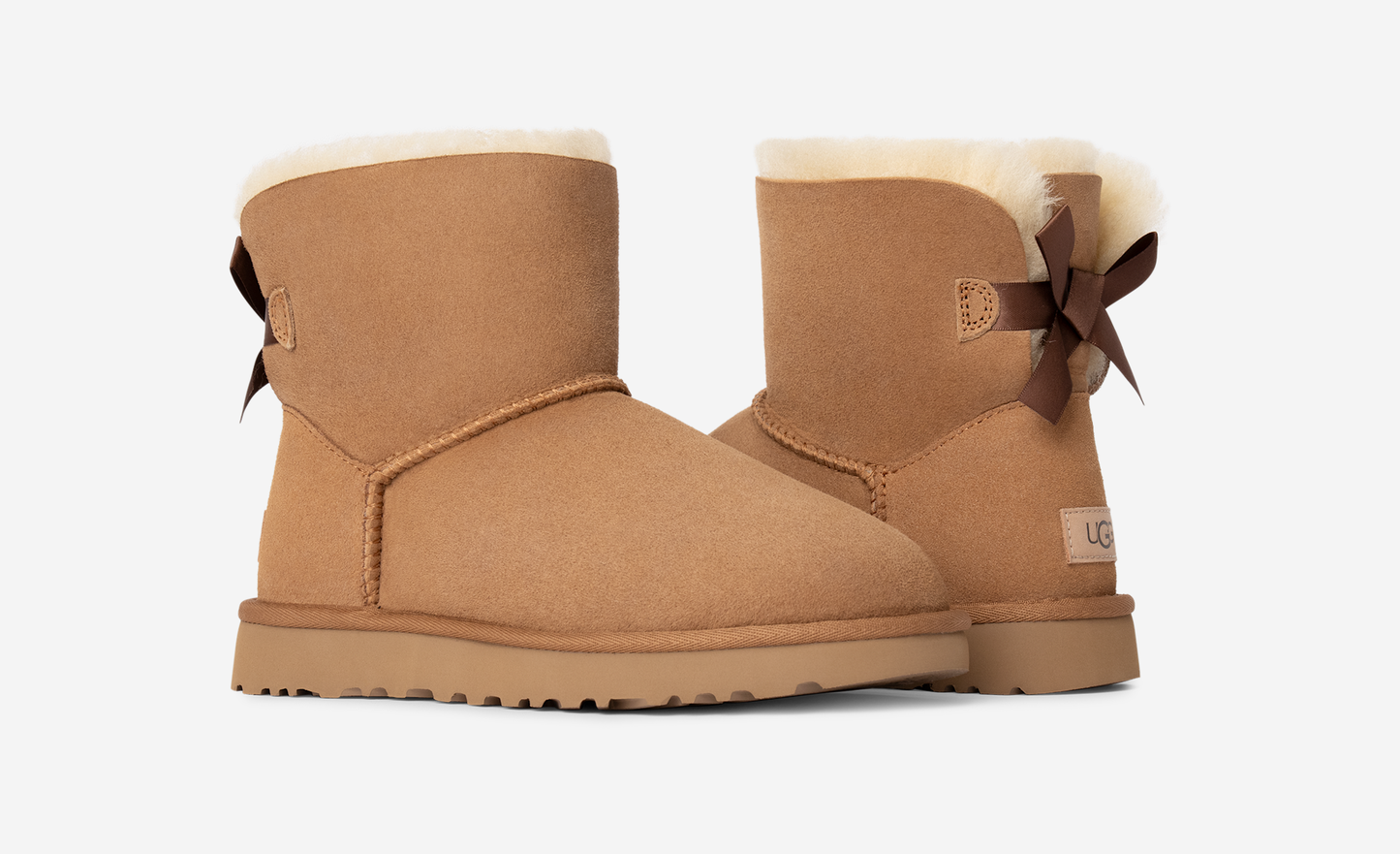 UGG Mini Bailey Bow II Chestnut (Women's)