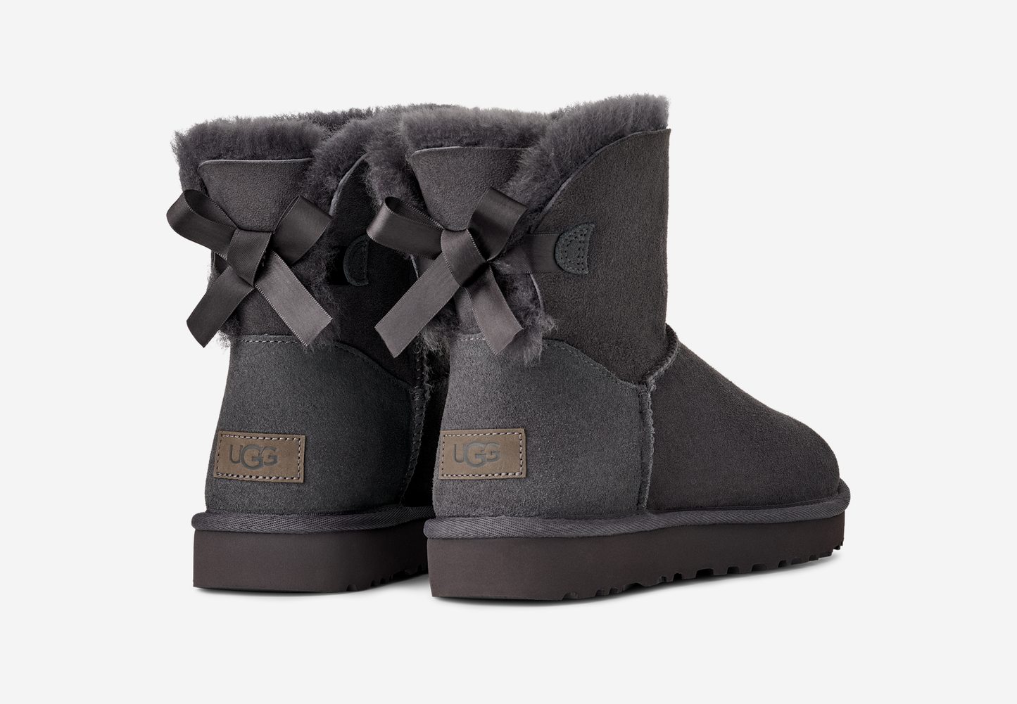 UGG Mini Bailey Bow II Obsidian (Women's)