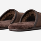 UGG Scuff Leather Distressed Slipper Dusted Cocoa