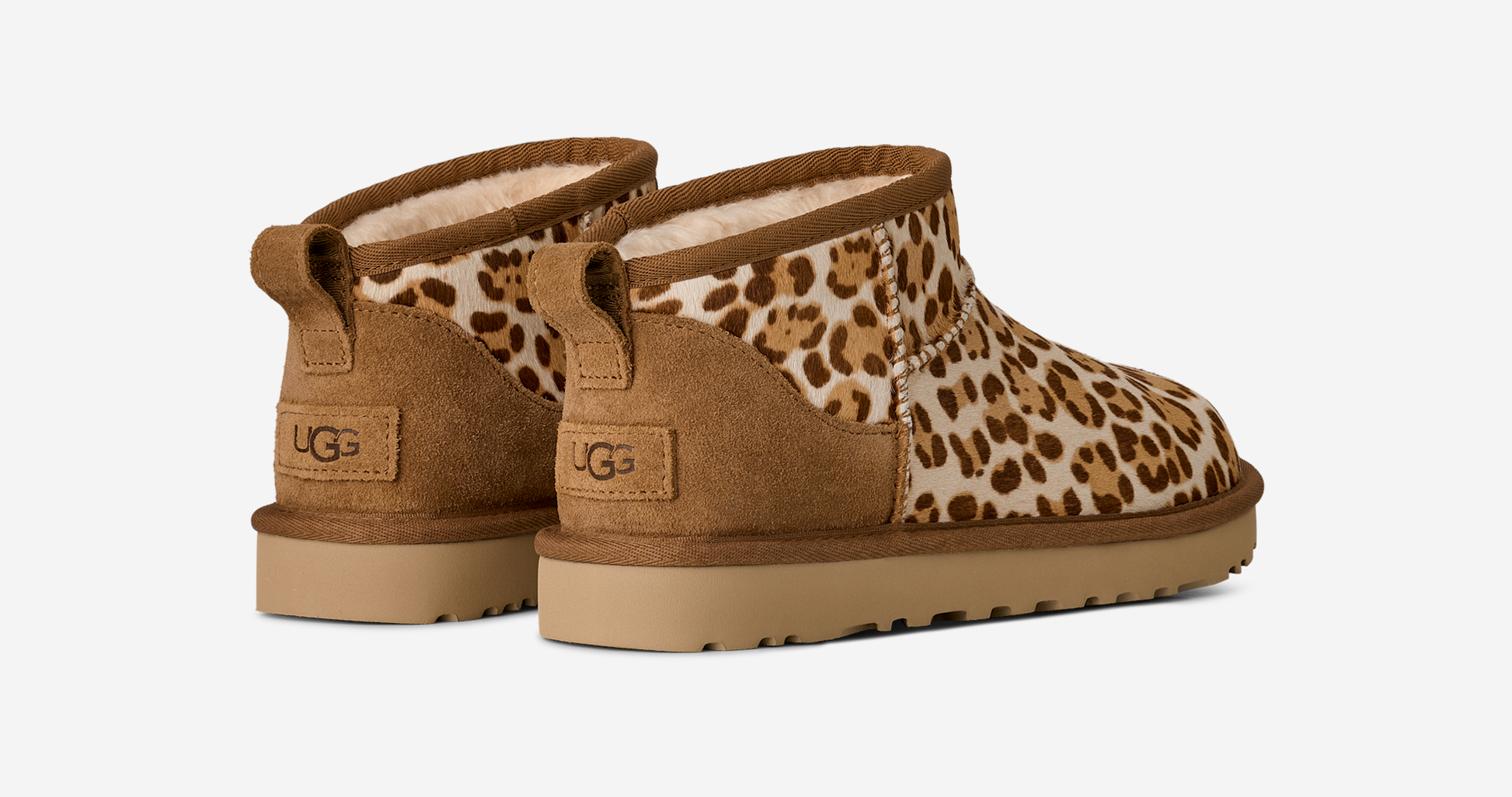 UGG Classic Ultra Mini Boot Felicity Leopard Jasmine (Women's)