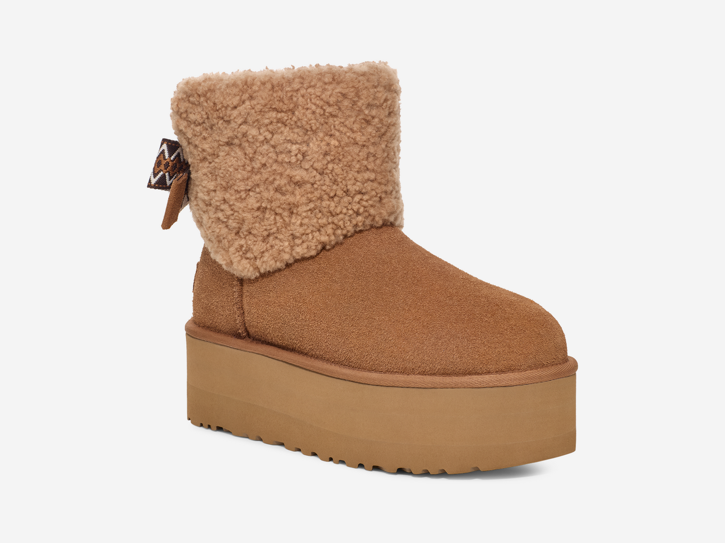 UGG Classic Mini Maxi Curly Boot Chestnut (Women's)