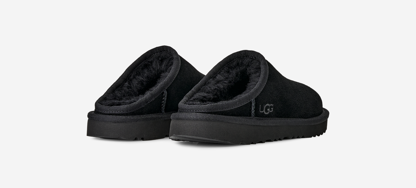 UGG Classic Slip-On Slipper Black (Kids)