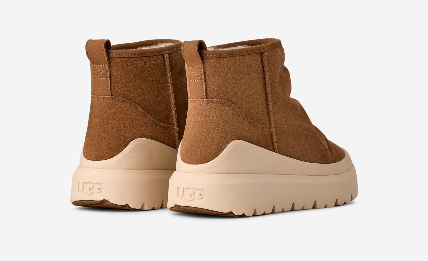 UGG Heritage Utility Mini Boot Chestnut Whitecap