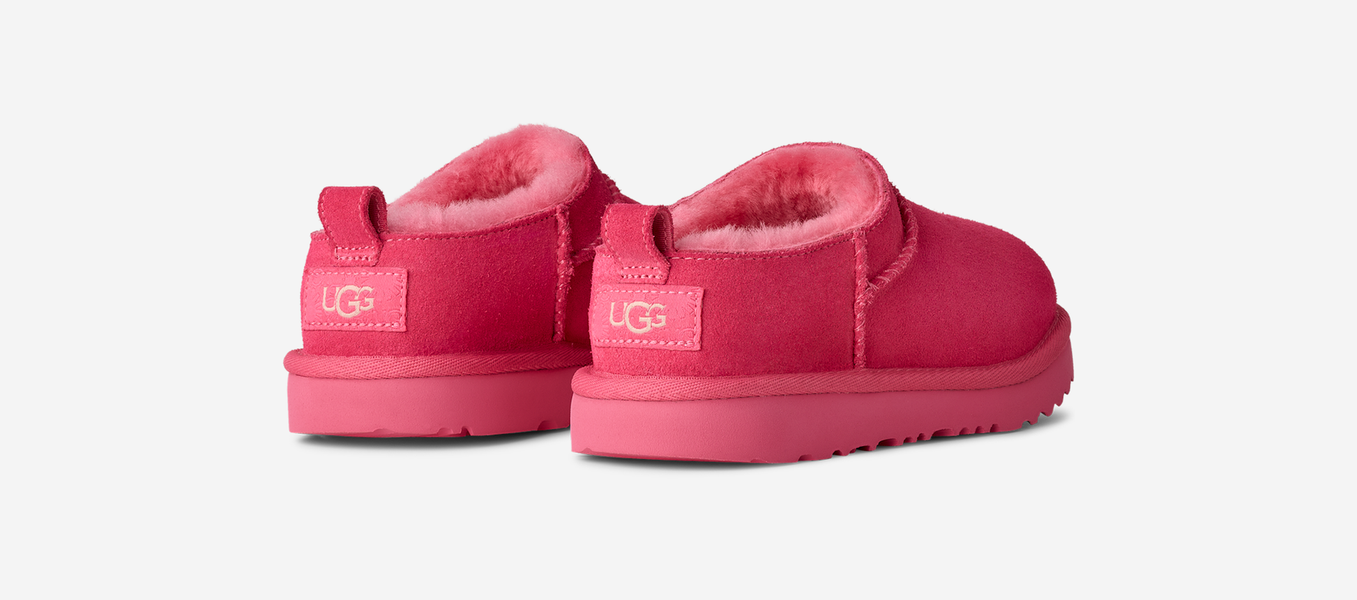 UGG Classic Micro Slipper Pink Bloom (Kids)