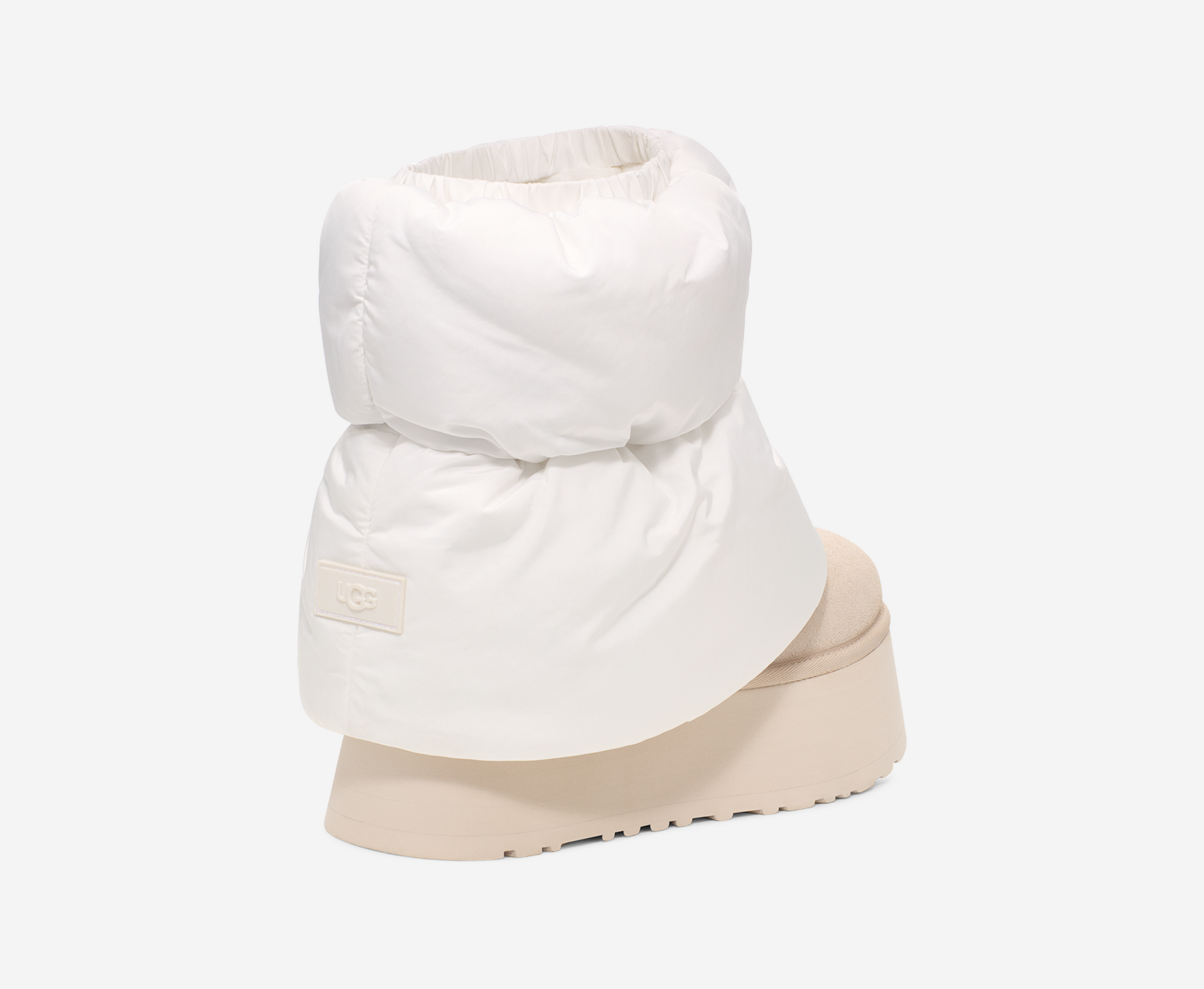 UGG Classic Mini Dipper Puffer Boot White Ceramic (Women's)