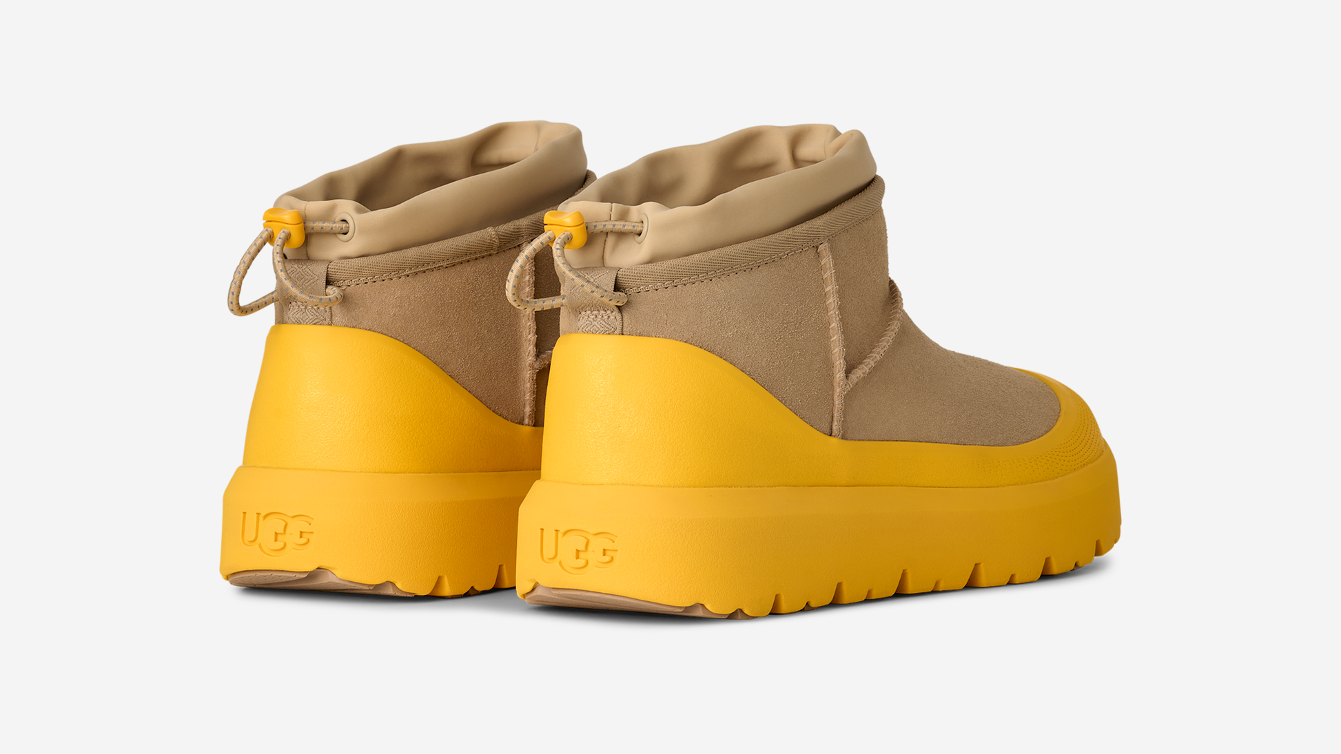 UGG Classic Ultra Mini Weather Hybrid Boot Mustard Seed Summer Wheat