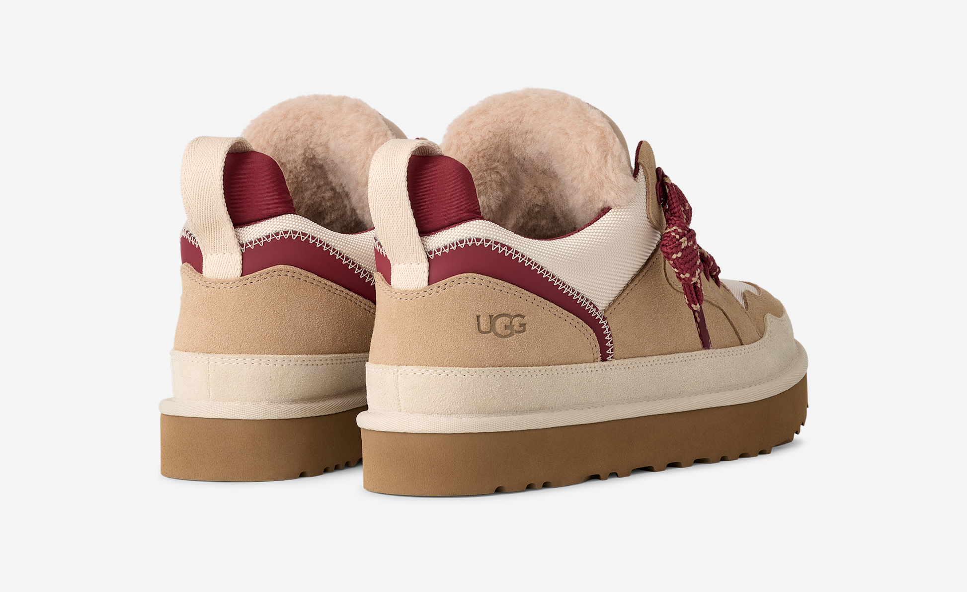 UGG Lowmel Driftwood Biking Red
