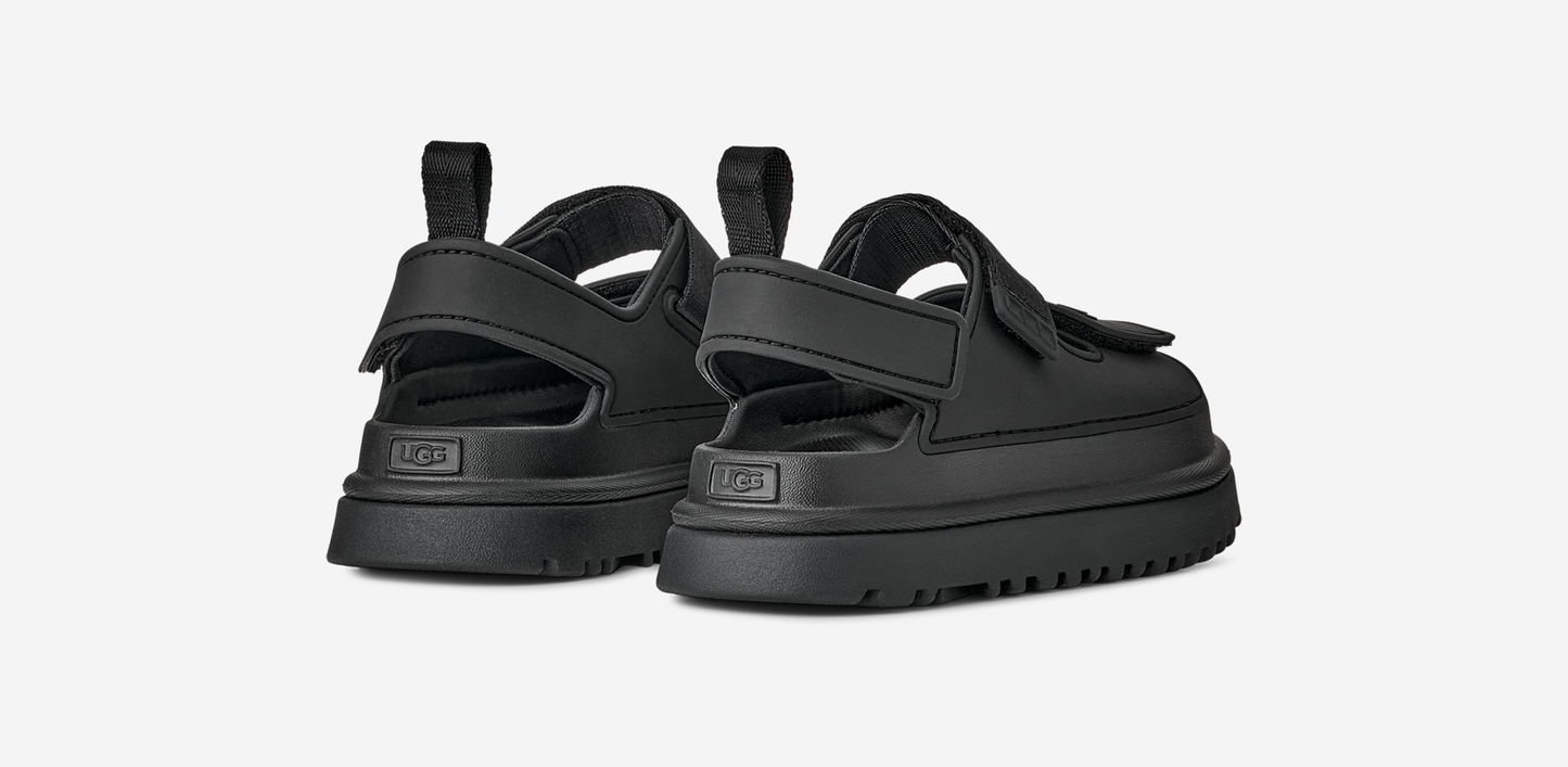 UGG GoldenGlow Sandal Black (Kids)