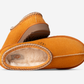 UGG Tasman Shaggy Suede Slipper Dark Apricot