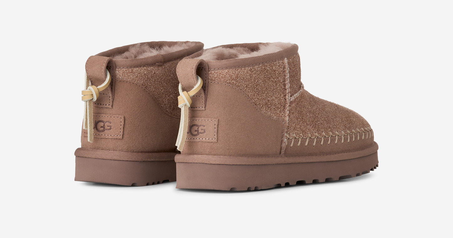 UGG Classic Ultra Mini Biarritz Boot Rocky Oak (Women's)
