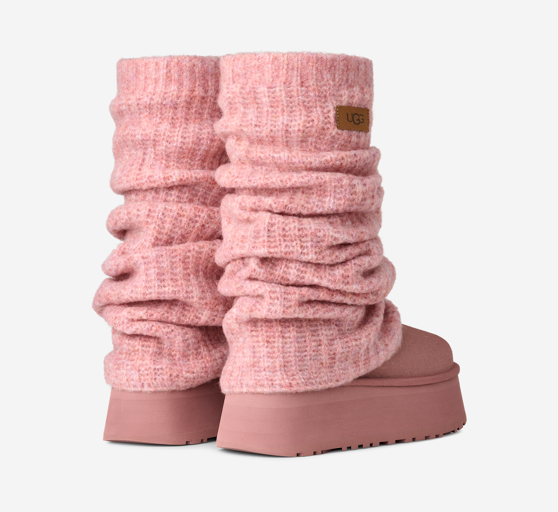 UGG Classic Mini Dipper Legwarmer Boot Pink Dawn (Women's)
