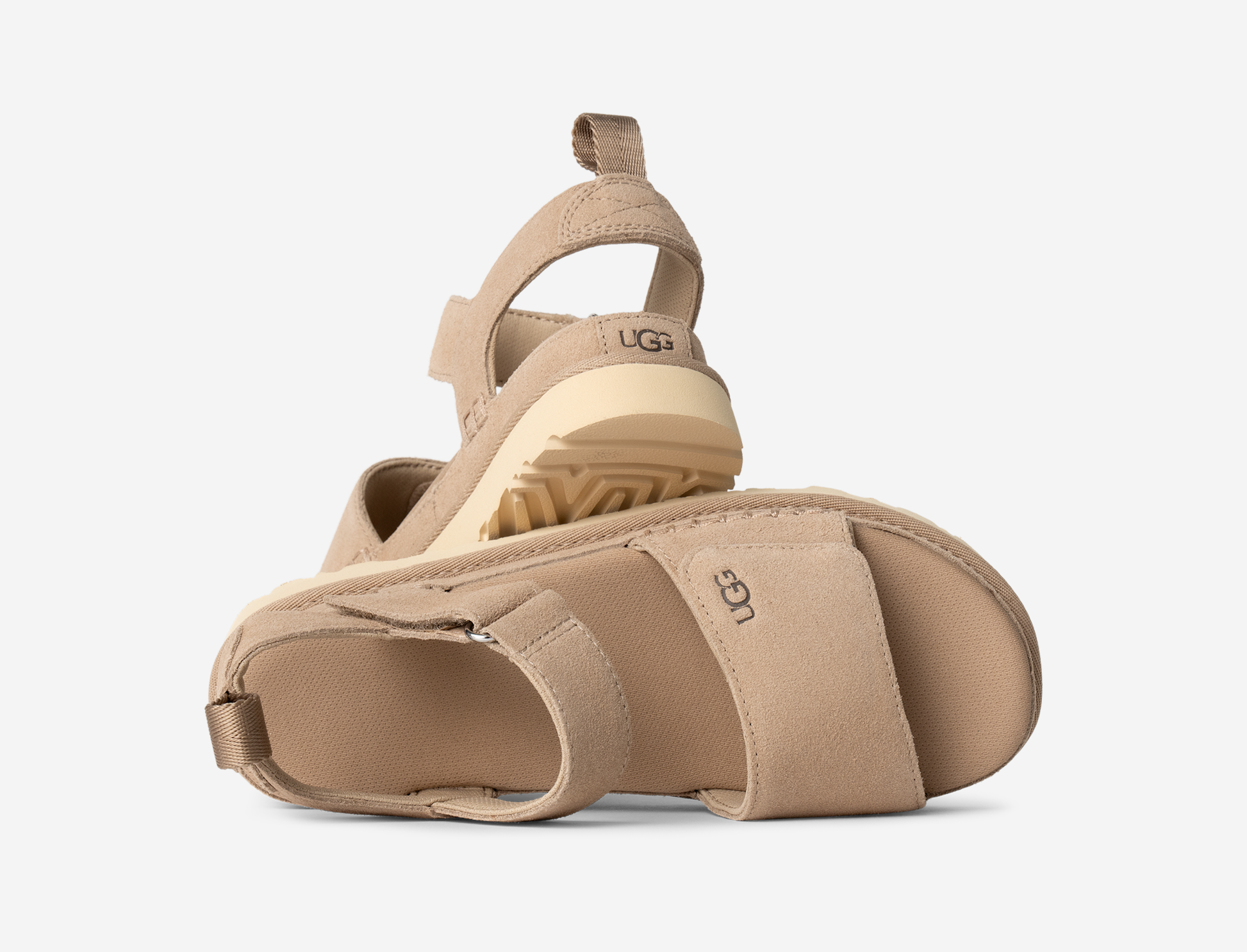 UGG Goldenstar Platform Sandal Sand (Women's)