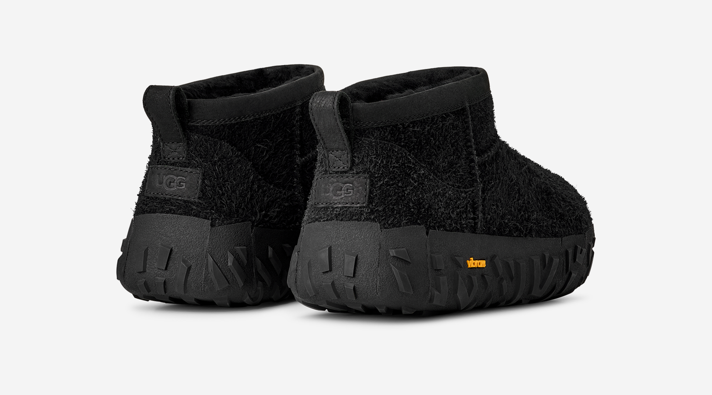UGG Classic Ultra Mini Wrap Tech Boot Black