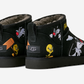 UGG Classic Ultra Mini Boot Palace x Looney Tunes Black