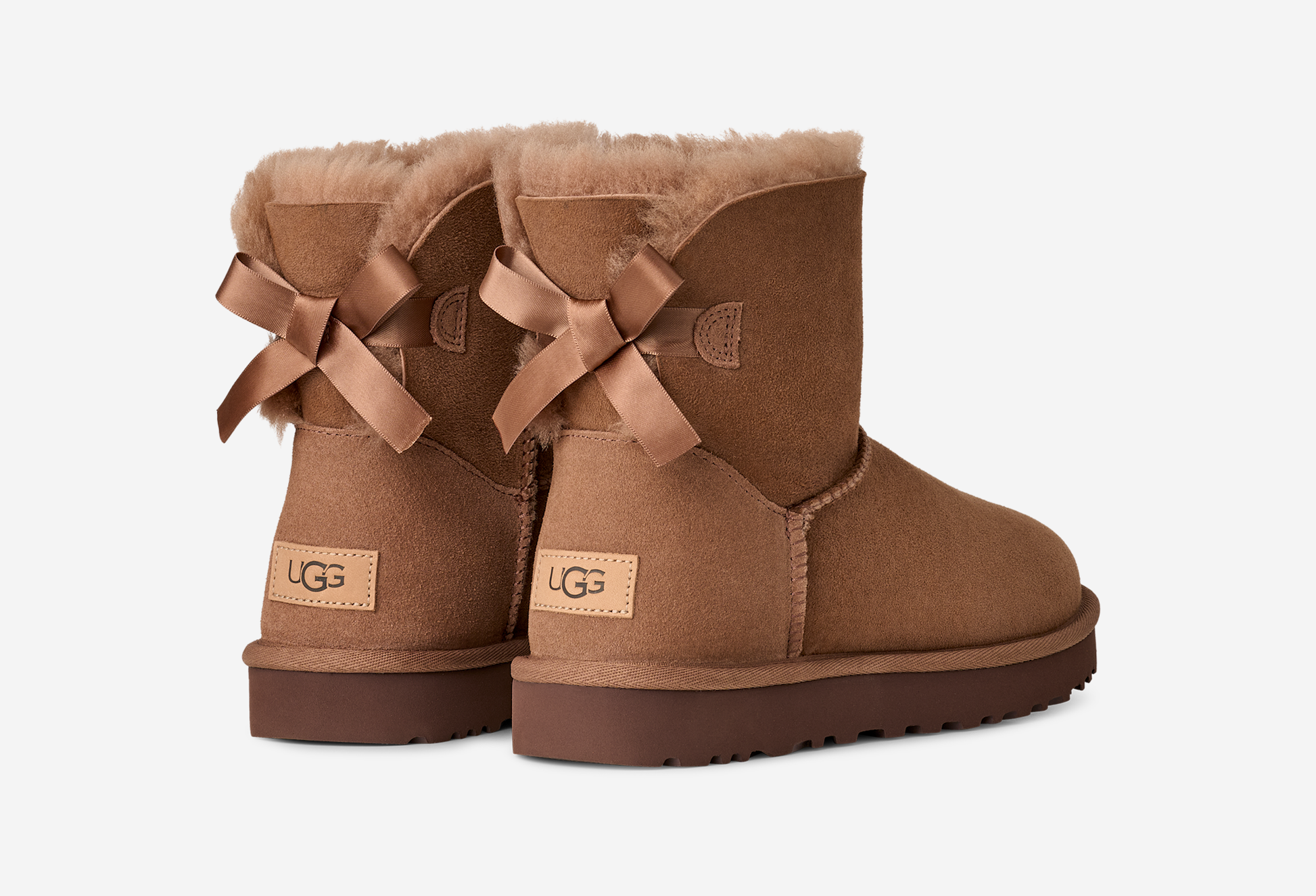 UGG Mini Bailey Bow II Rocky Oak (Women's)