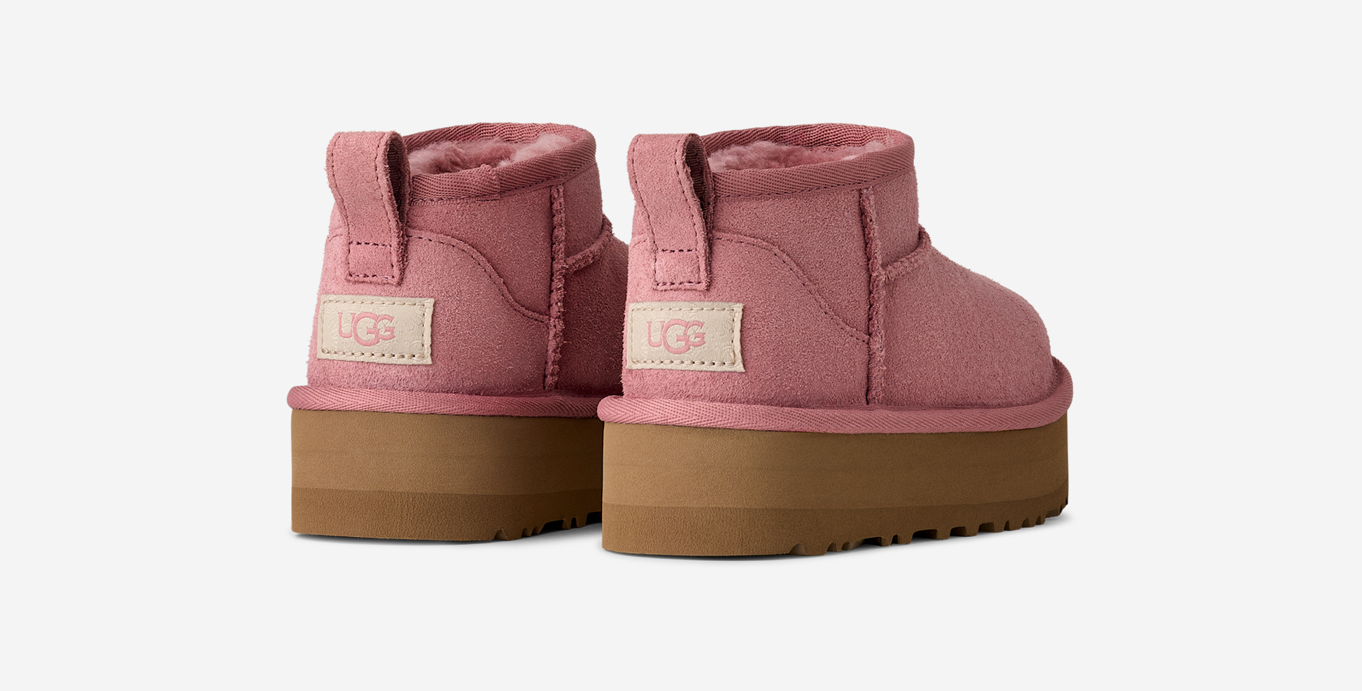UGG Classic Ultra Mini Platform Boot Pink Dawn (Kids)