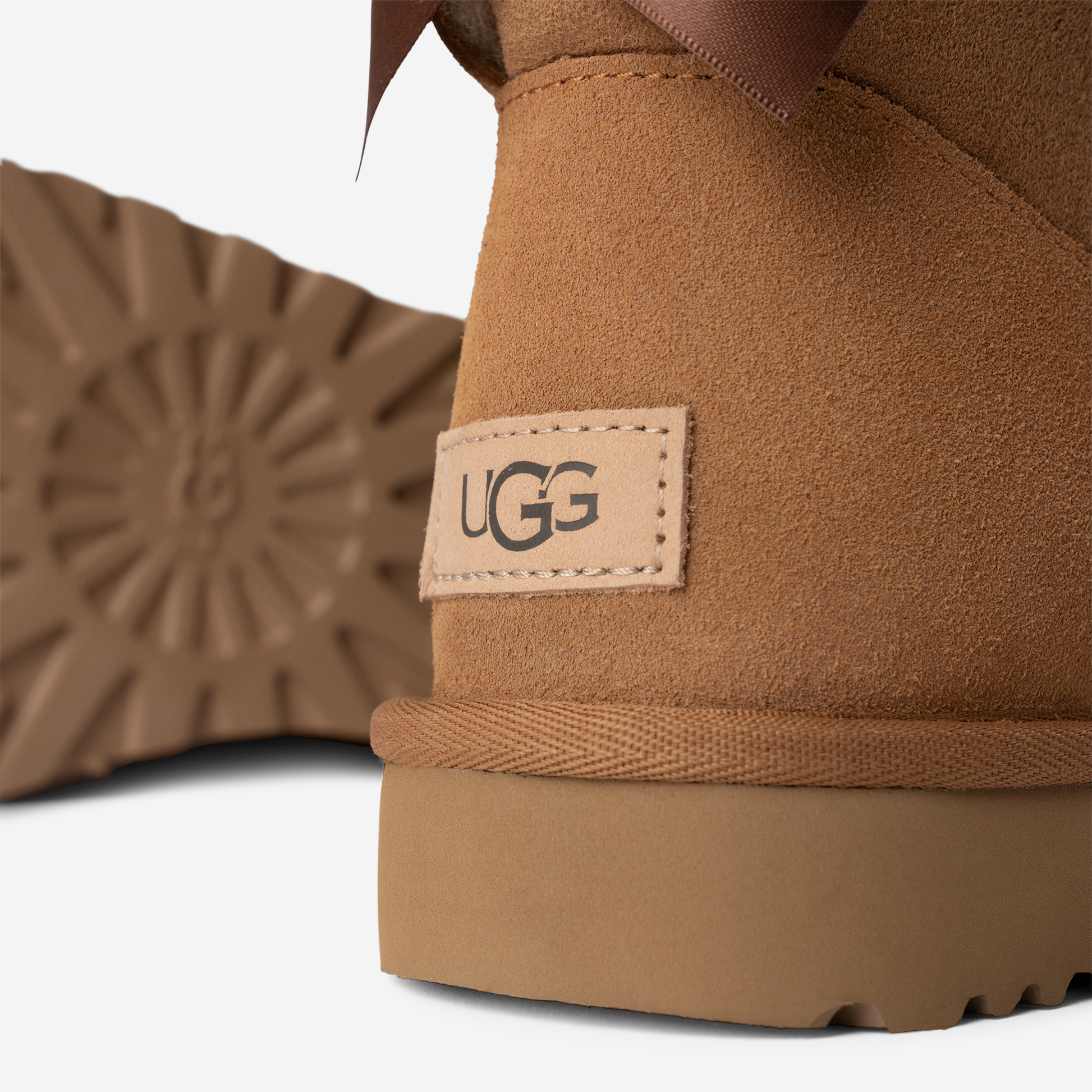 UGG Mini Bailey Bow II Chestnut (Women's)