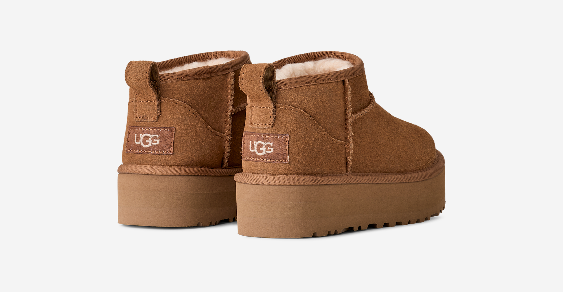 UGG Classic Ultra Mini Platform Boot Chestnut (Kids)