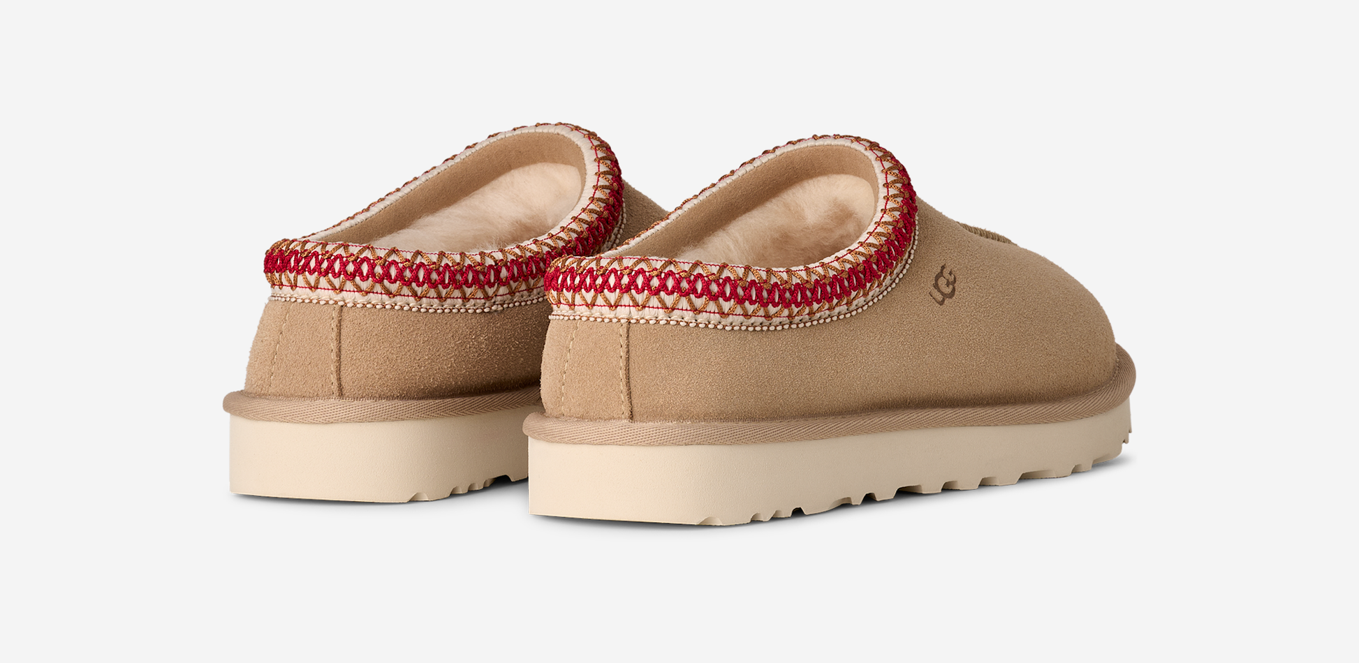 UGG Tasman II Slipper Sand Dark Cherry (Women's)