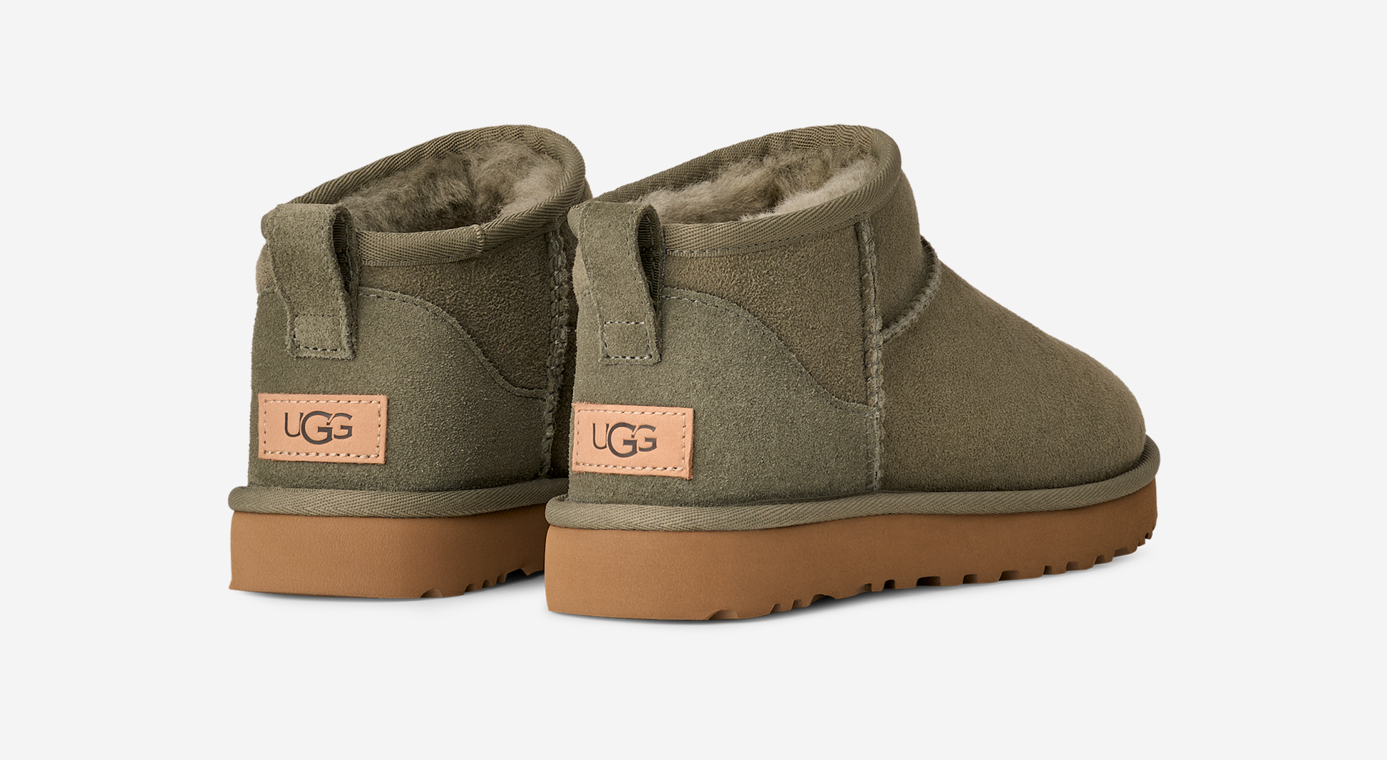 UGG Classic Ultra Mini Boot Moss Green Amphora (Women's)