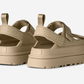 UGG GoldenGlow Embossed Sandal Mustard Seed (Women's)