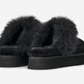 UGG Disquette Chalet Slipper Black (Women's)