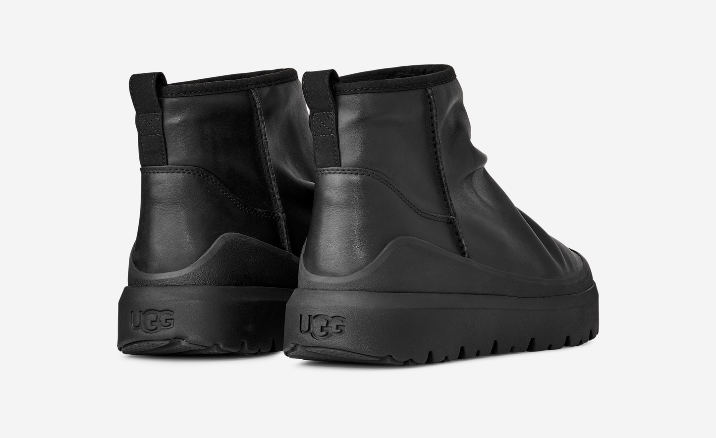 UGG Heritage Utility Mini Noir Boot Black