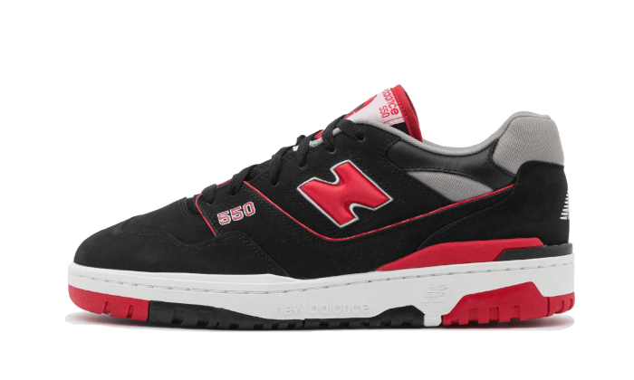 550 Black Red (BB550SG1) - EU 36–46.5 - Black | SOSUKICKS
