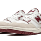 New Balance 550 Sea Salt Burgundy - BB550LI1