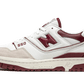New Balance 550 Sea Salt Burgundy - BB550LI1