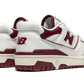 New Balance 550 Sea Salt Burgundy - BB550LI1