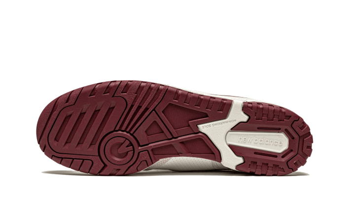 New Balance 550 Sea Salt Burgundy - BB550LI1