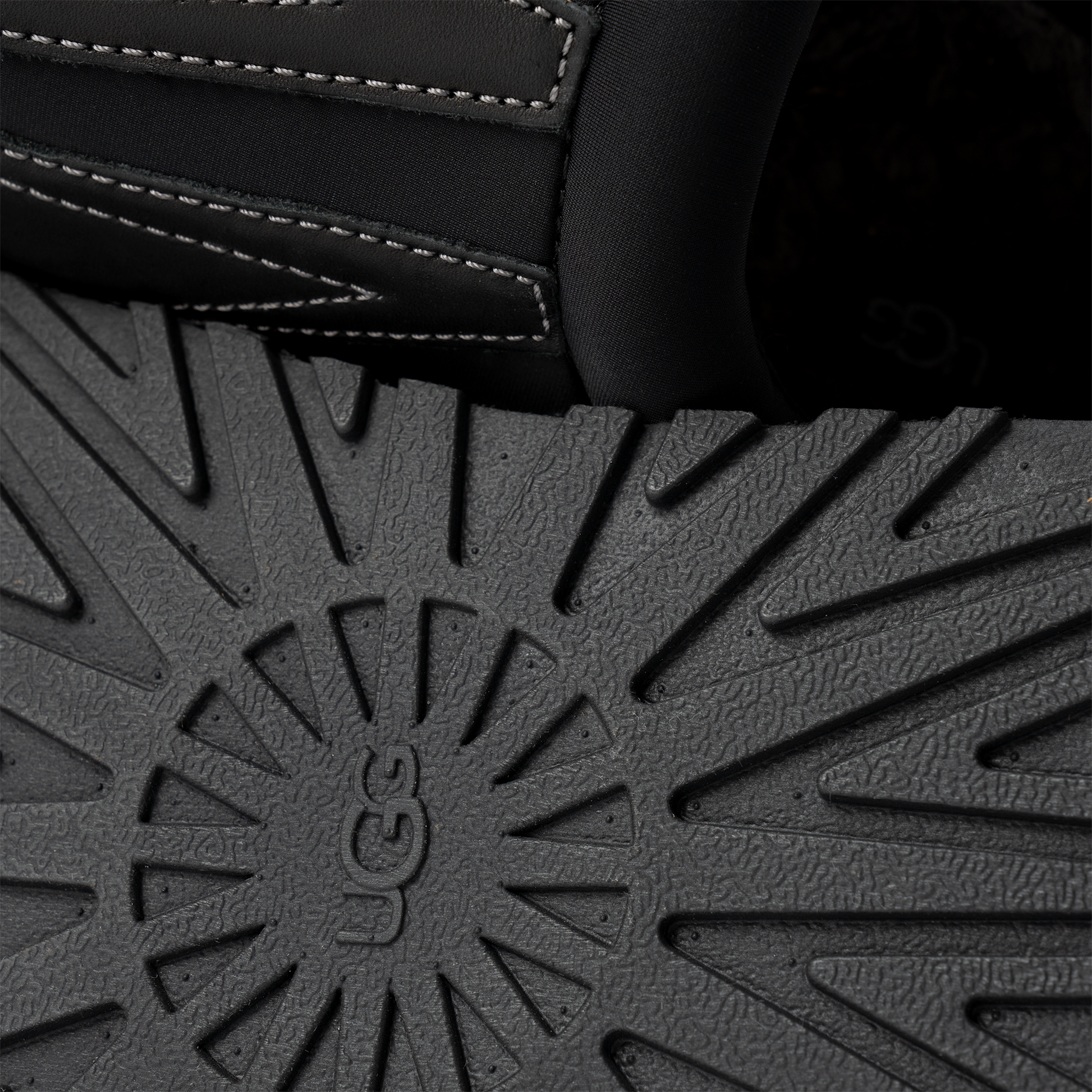 UGG Tazz Sunwave Slipper Black (Women's)