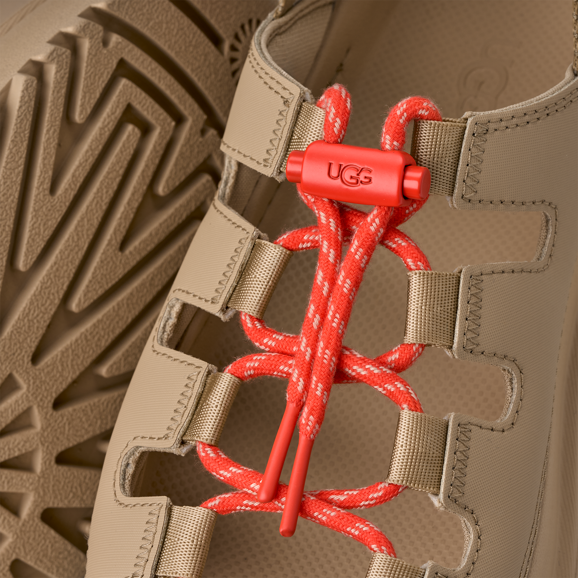 UGG GoldenGlow Toggle Sandal Mustard Seed (Women's)