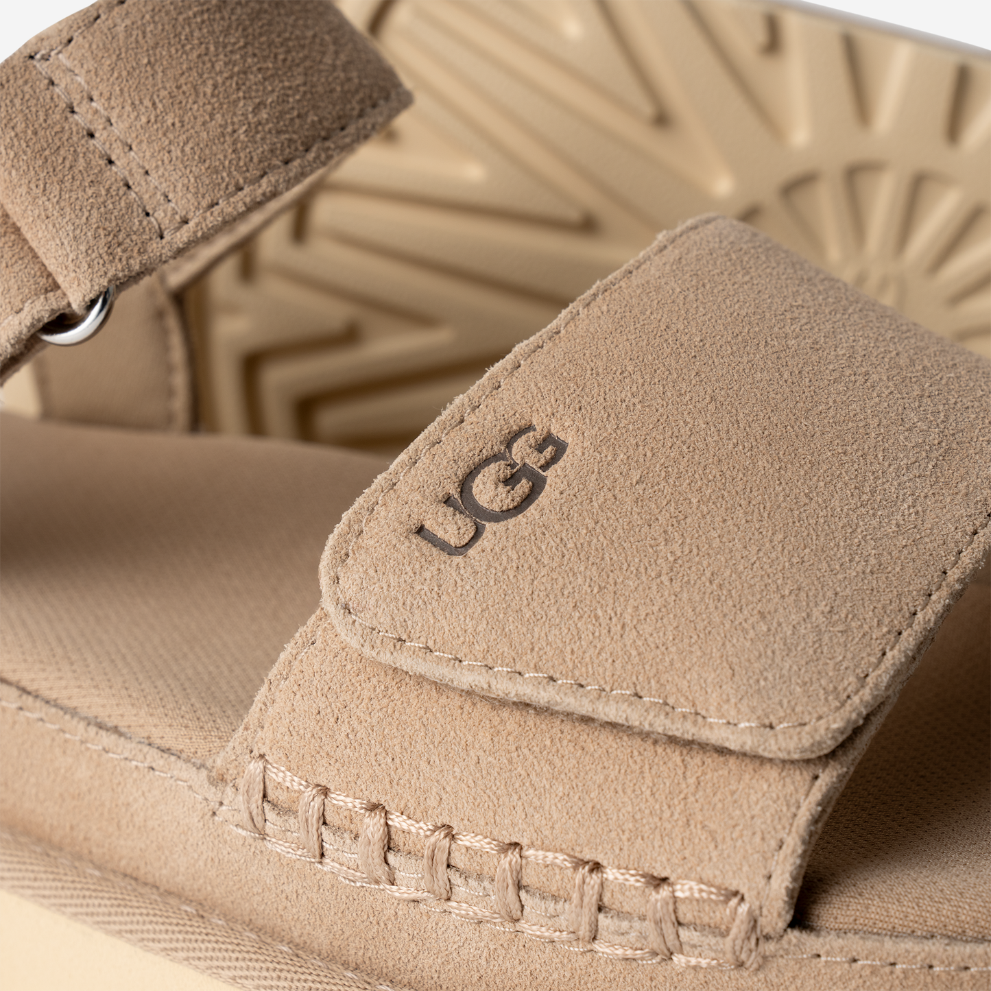 UGG Goldenstar Platform Sandal Sand (Women's)