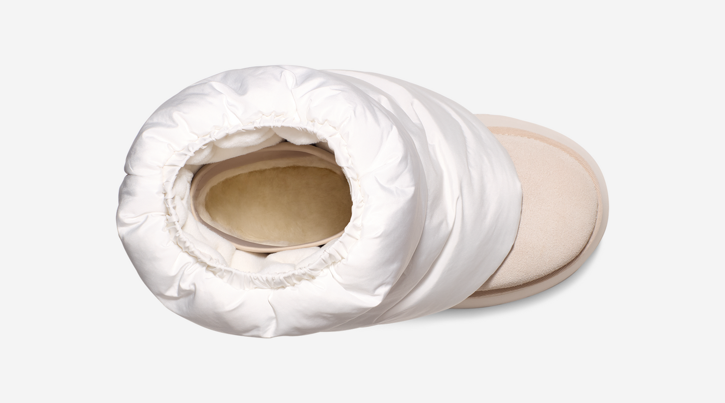 UGG Classic Mini Dipper Puffer Boot White Ceramic (Women's)