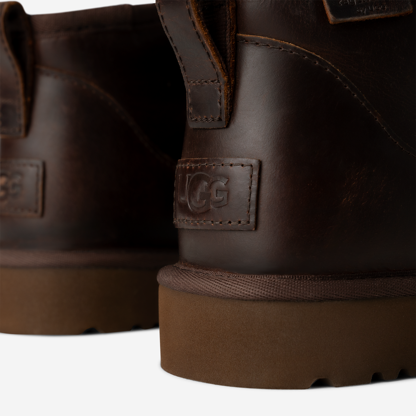 UGG Classic Ultra Mini LTHR Regen Boot Ironwood