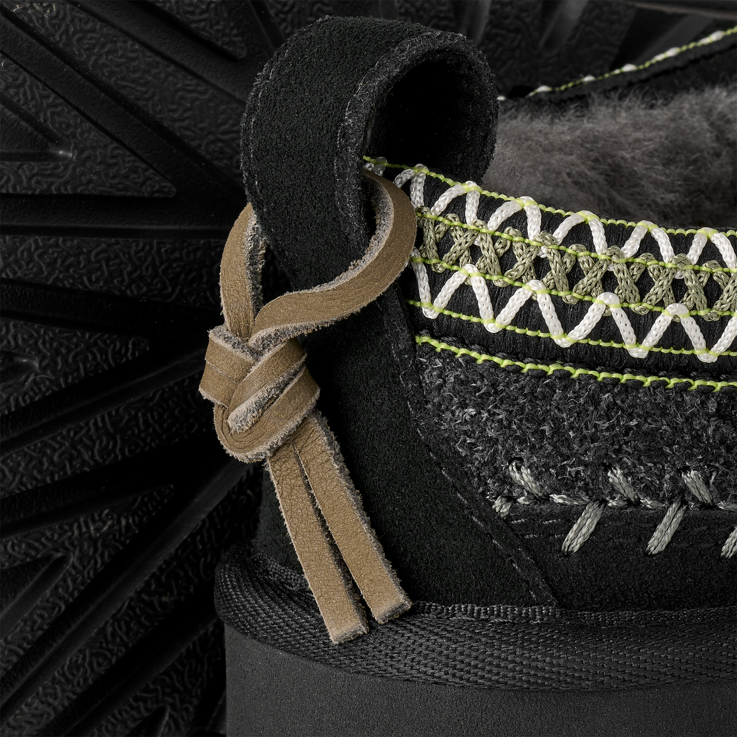 UGG Tasman Biarritz Slipper Black (Women's)