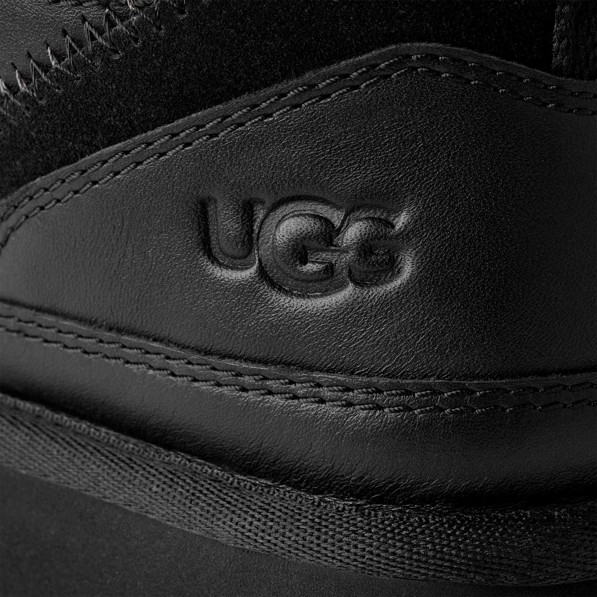 UGG Lowmel Leather Black (Women's)