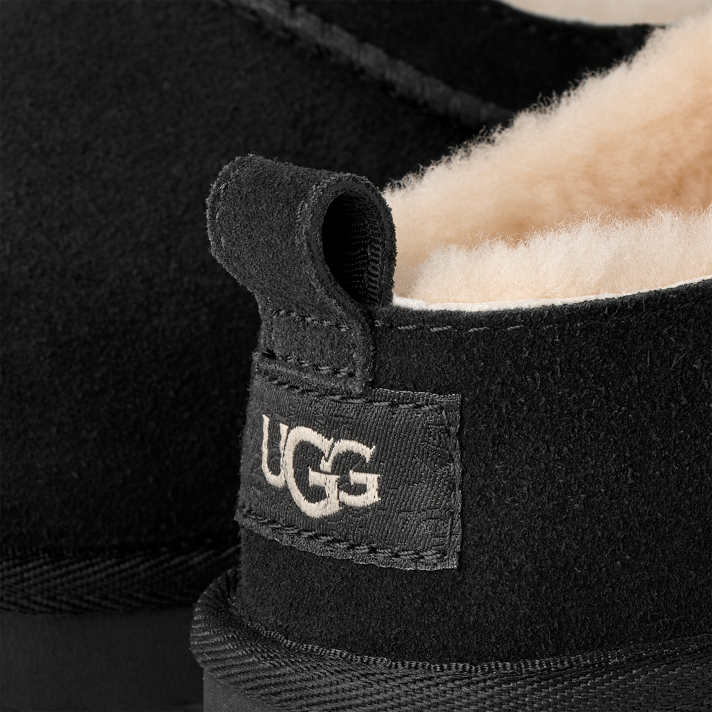 UGG Classic Micro Slipper Black (Kids)