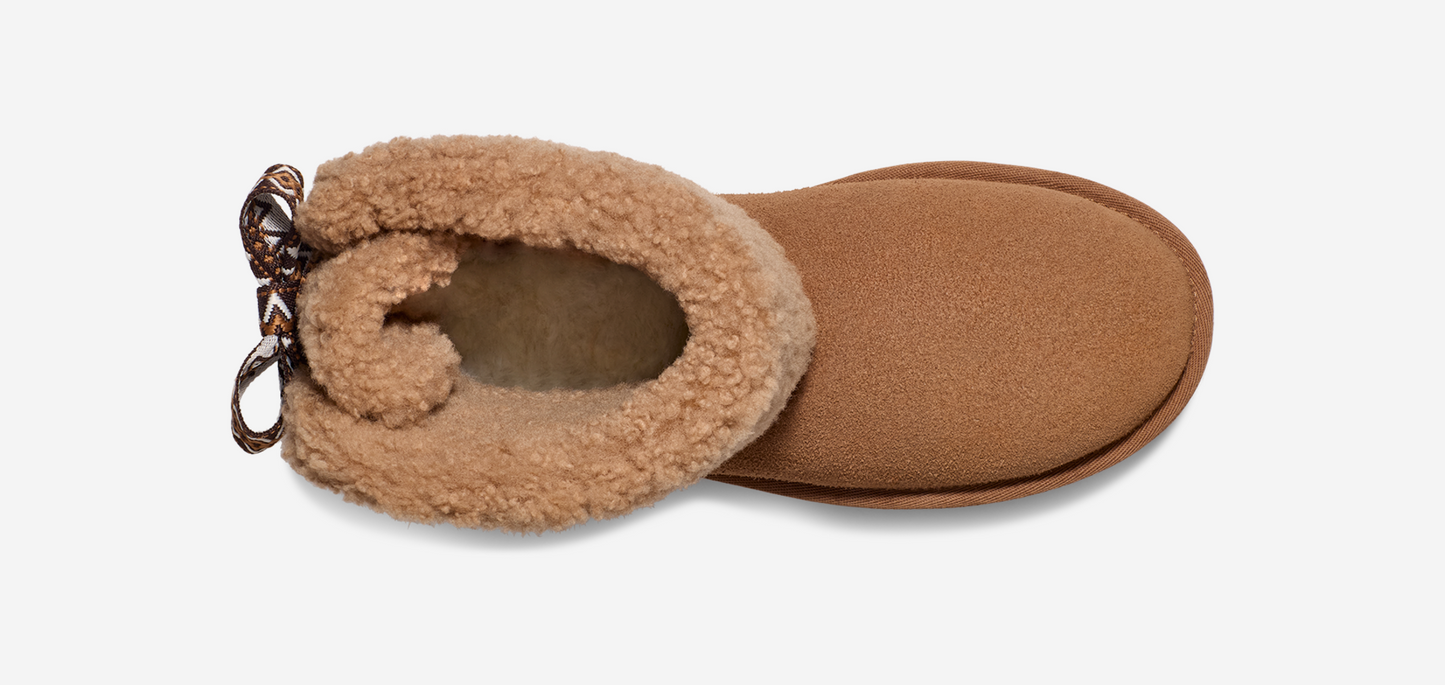 UGG Classic Mini Maxi Curly Boot Chestnut (Women's)