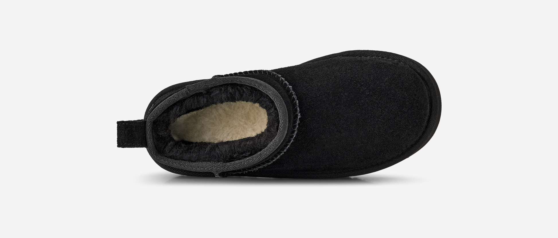 UGG Classic Ultra Mini Platform Boot Black (Kids)