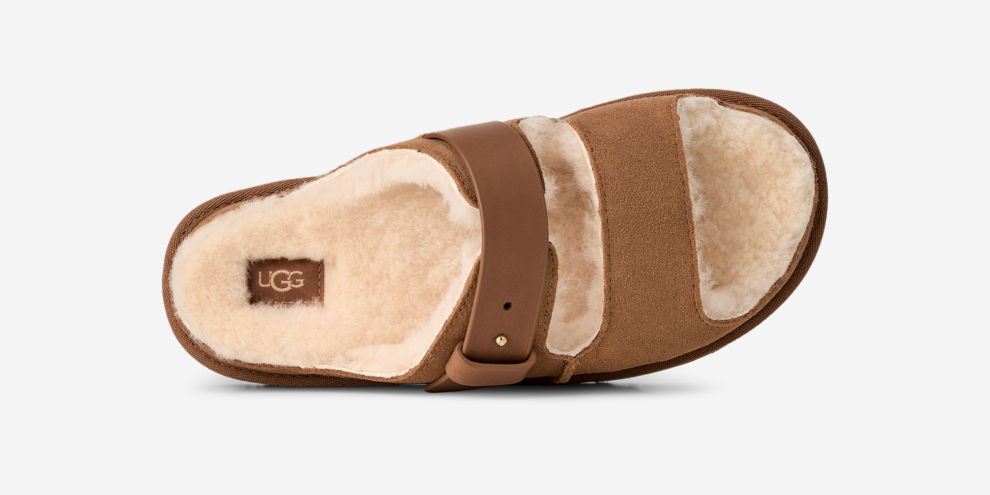 UGG Greenport Strap Slide Chestnut (Women's)
