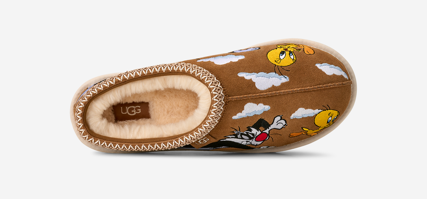 UGG Tasman Slipper Palace x Looney Tunes Chestnut