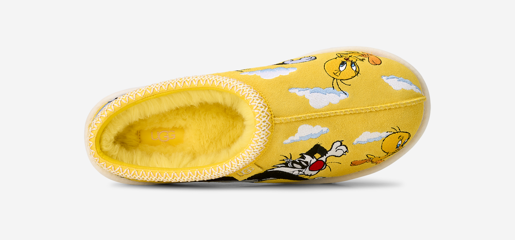 UGG Tasman Slipper Palace x Looney Tunes Yellow