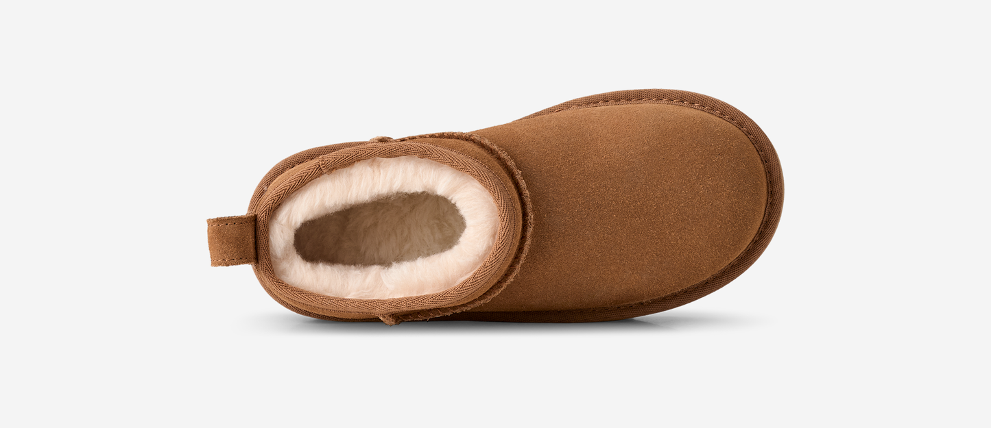 UGG Classic Ultra Mini Platform Boot Chestnut (Kids)