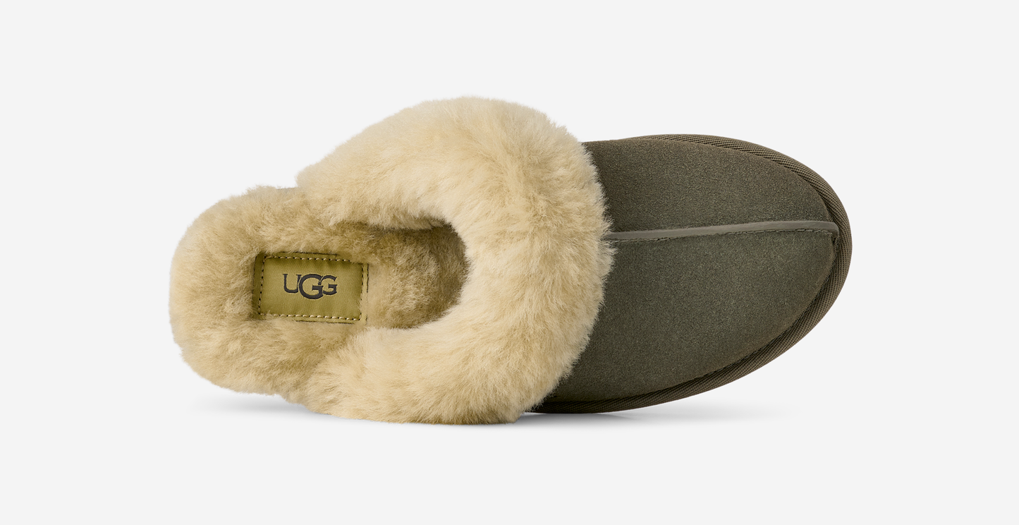 UGG Scuffette II Slipper Moss Green Muted Brass (Women's)