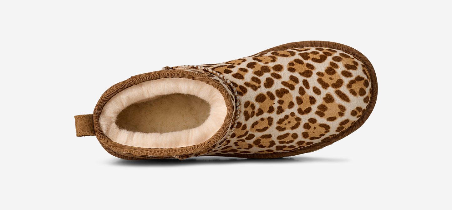 UGG Classic Ultra Mini Boot Felicity Leopard Jasmine (Women's)